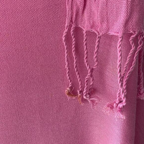 💜Large Pashmina Scarf light pink purple - Picture 5 of 7
